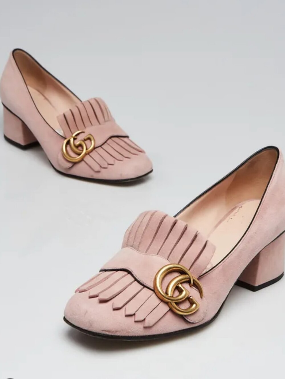 GUCCI Suede Block Heels 🩷🩷🩷⭐